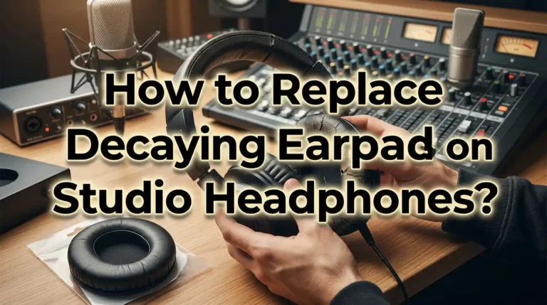 How to Replace Decaying Earpads on Studio Headphones?
