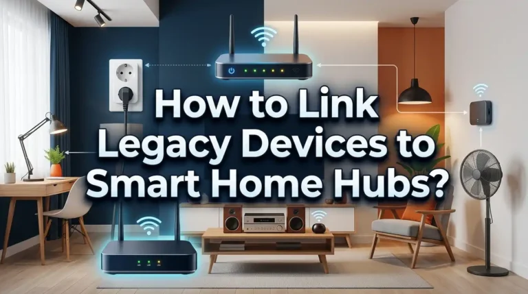 How to Link Legacy Devices to Smart Home Hubs?