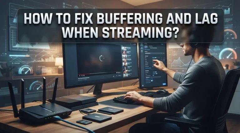 How to Fix Buffering and Lag When Streaming?
